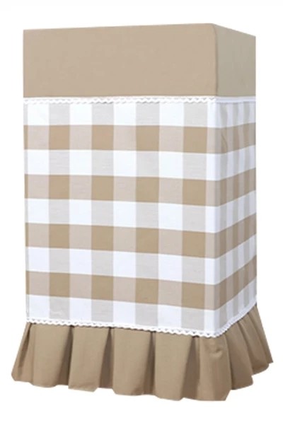 Design Safe Cover Cover Home Shelf Cover Cover Checkered Fabric Bookshelf Dust Cover Audio Cover Cover SPS002 detail view-17
